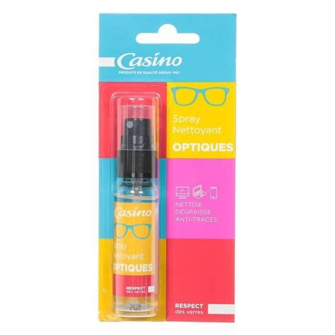CASINO SPRAY NETTOYANT OPTIQUES