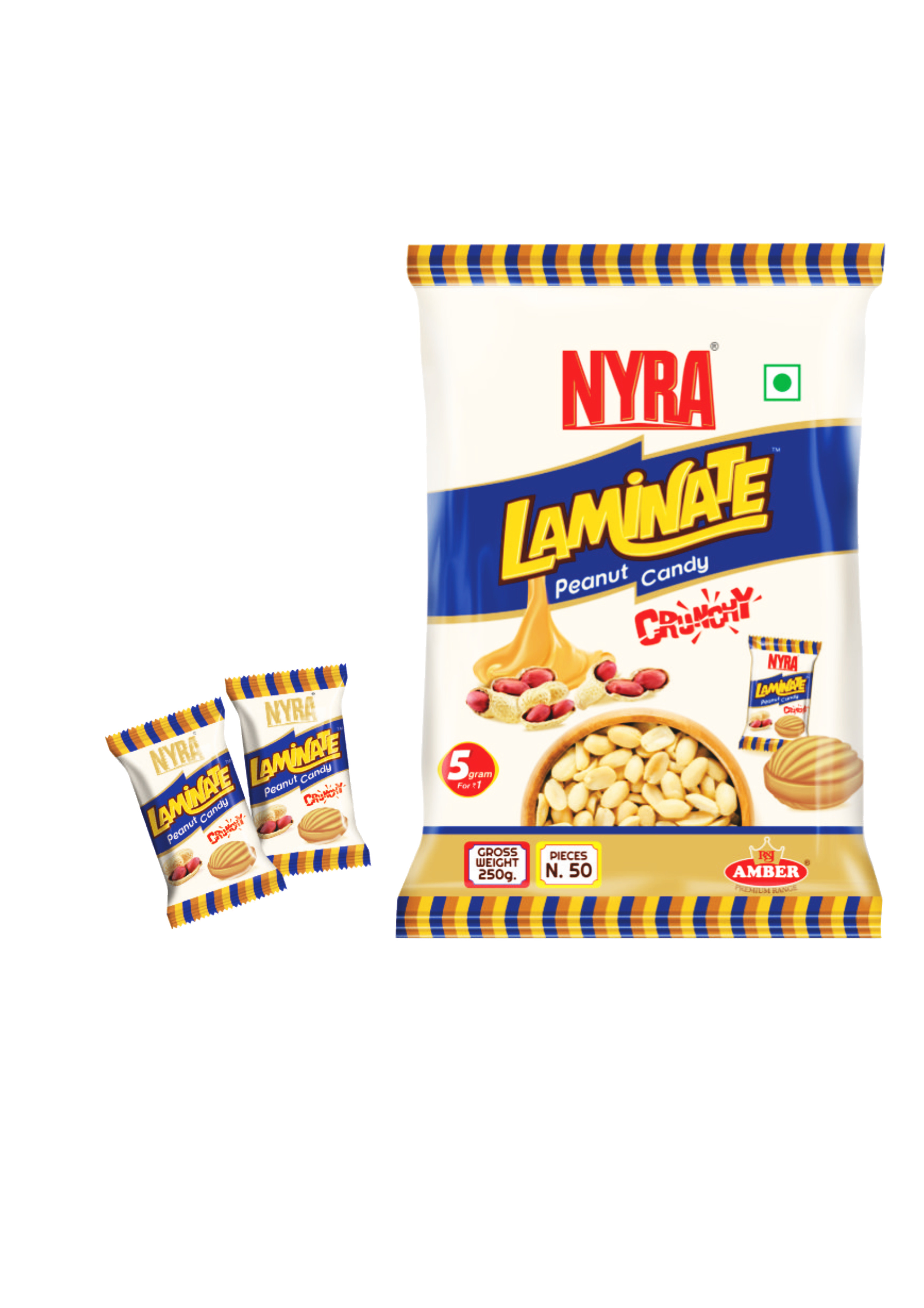 NYRA LAMINATE PEANUT CANDY