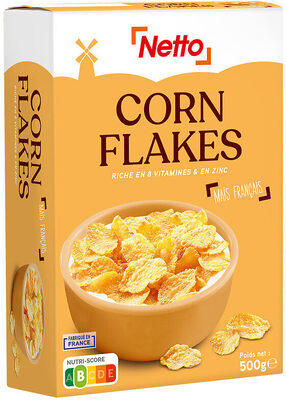 CORN FLAKES-RICHES EN 8 VITAMINE & ZINC NETTO