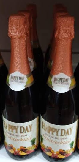 MOUSSEUX SANS ALCOOL HAPPY DAY SPARKLING FRUIT