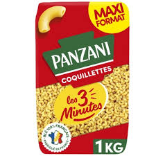 PANZANI LES 3 MINUTES COQUILLETTES 1KG