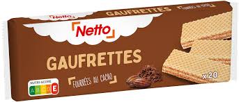 GAUFRETTES FOUREES CACAO NETTO