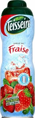 TEISSEIRE SIROP DE FRUITS FRAISE