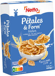 PETALES ET FORM NATURE 3CEREALES NETTO