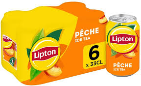 LIPTON SAVEUR PECHE ICE TEA 6*33CL