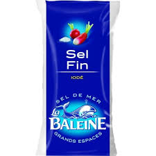 SEL DE MER FIN IODE 500G