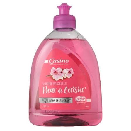 CASINO LIQUIDE VAISSELLE FLEUR DE CERISIER 500ML