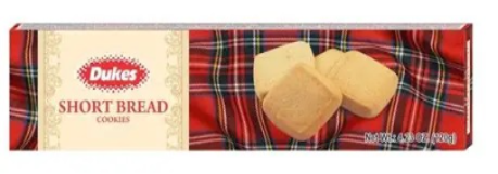 DUKES SHORT BREAD COOKIES120G