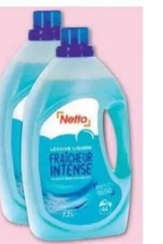 NETTO LESSIVE LIQUIDE FRAICHEUR INTENSE 2.2L