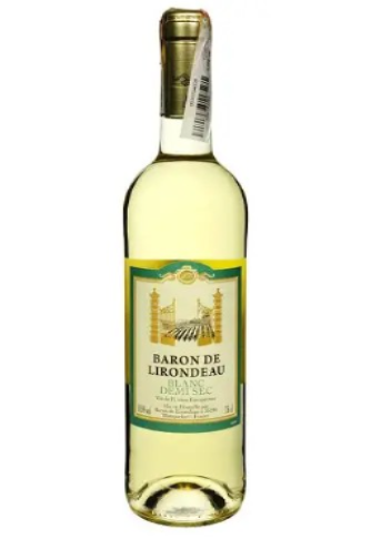BARON DE LIRONDEAU BLANC MOELLEUX