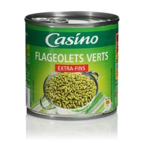 FLAGEOLETS VERT EXTRA FINS NETTO 265G