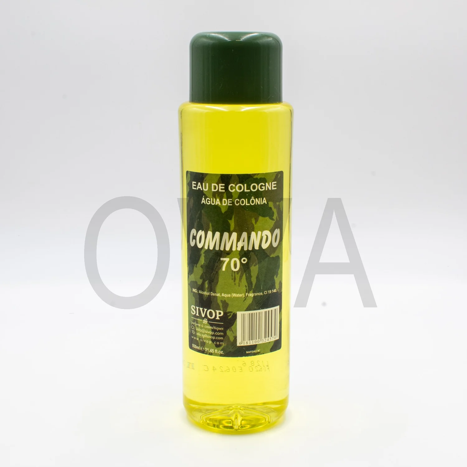 EAU DE COLOGNE COMMANDO 70° 930ML