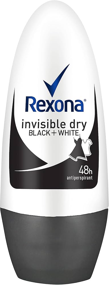 DEO REXONA INVISIBLE BLACK + WHITE ROLL ON 50ML