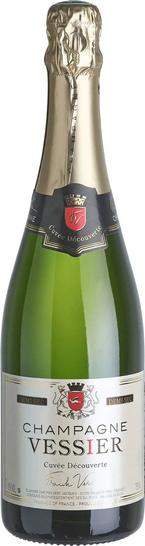 CHAMPAGNE VESSIER DEMI SEC CUVEE DECOUVERTE