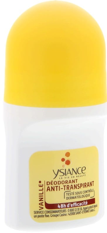 DEODORANT ANTI TRANSPIRANT VANILLE 50ML