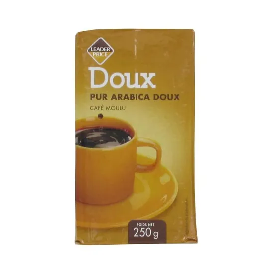 PUR ARABICA CAFE MOULU DOUX 250G