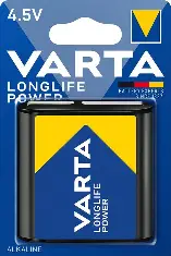 PILE VARTA LOGLIFE POWER 4.5V/ALKALINE