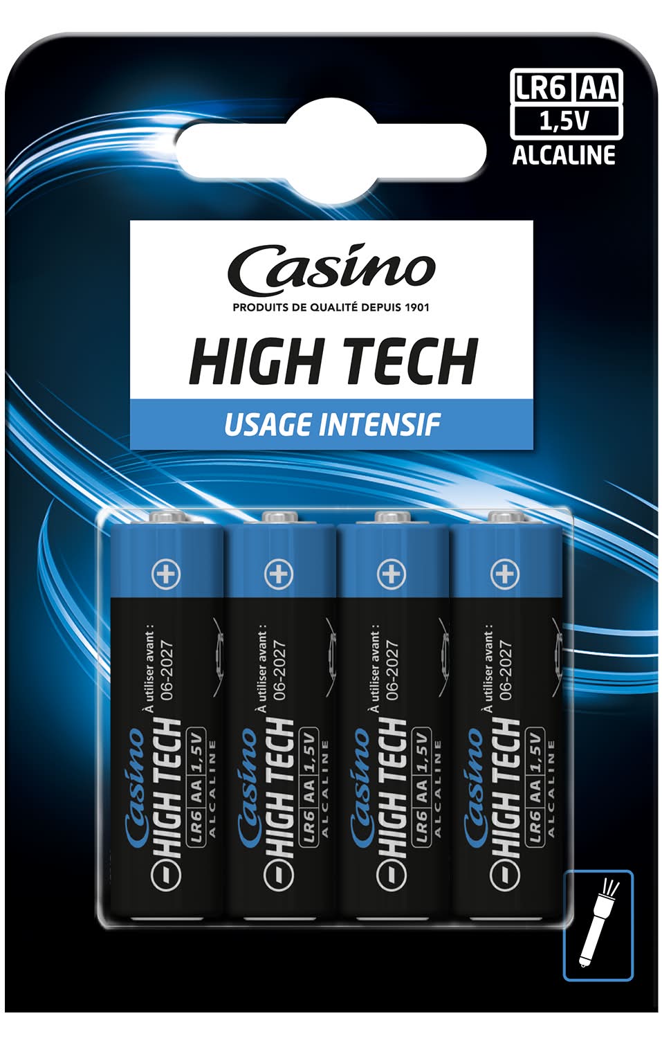 PILE CASINO HIGH TECH USAGE INTENSIF 6LP3146/9V