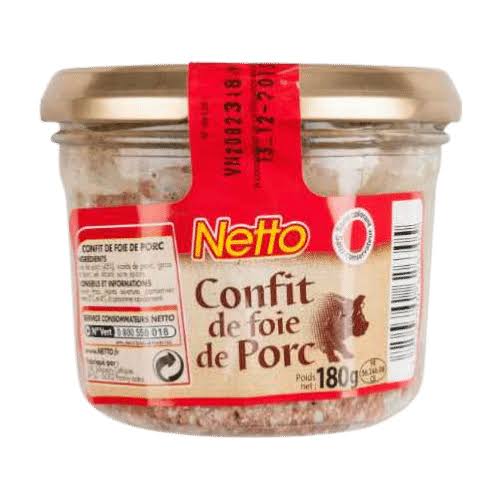 CONFIT DE FOIE DE PORC 180G TLJ