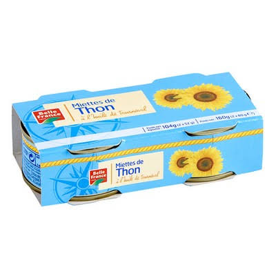 MIETTES DE THON HUILE DE TOURNESOL 80G