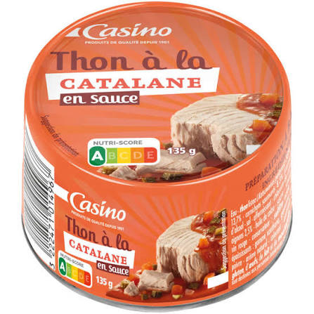 THON A LA CATALANE EN SAUCE 252G