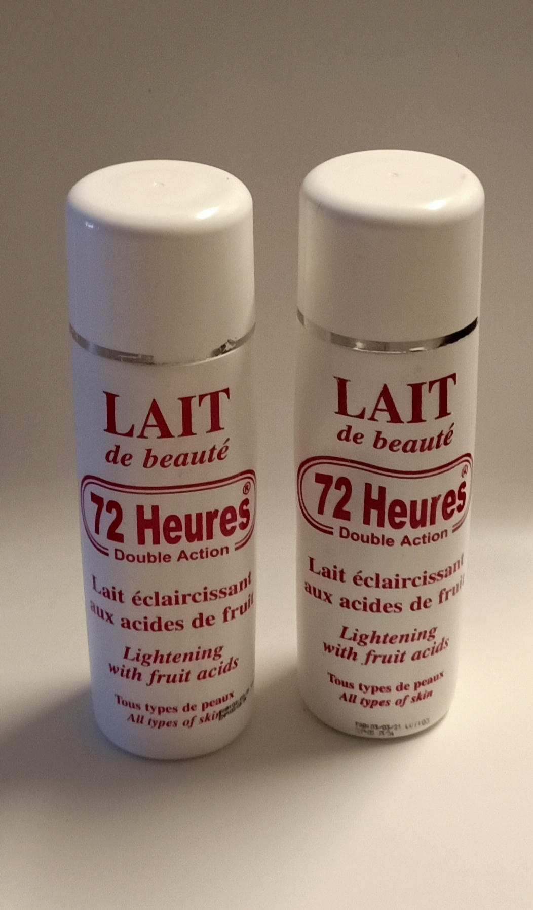 LAIT DE BEAUTE 72HEURES