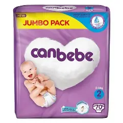COUCHE CANBEBE JUMBO 2 MINI 3-6KG