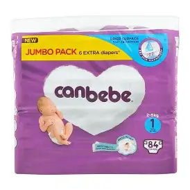 COUCHE CANBEBE1  2-5KG