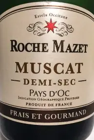 ROCHE  MAZET MUSCAT-DEMI FIN GOURMAND