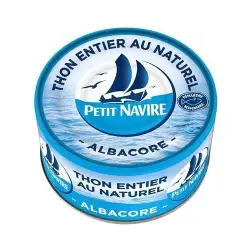 PETIT NAVIRE  THON ENTIER AU NATUREL 132G