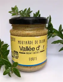 MOUTARDE DE DIJON/VALLEE D'OR190G