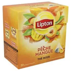 THE LIPTON THE NOIR PECHE MANGUE