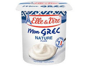 ELLE &VIRE MON GREC NATURE/ PLEIN 125G