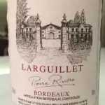 ROUGE LARGUILLET BORDEAUX