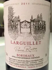 ROUGE LARGUILLET BORDEAUX