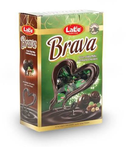 BRAVA LALE CHOCOLAT 100PCS