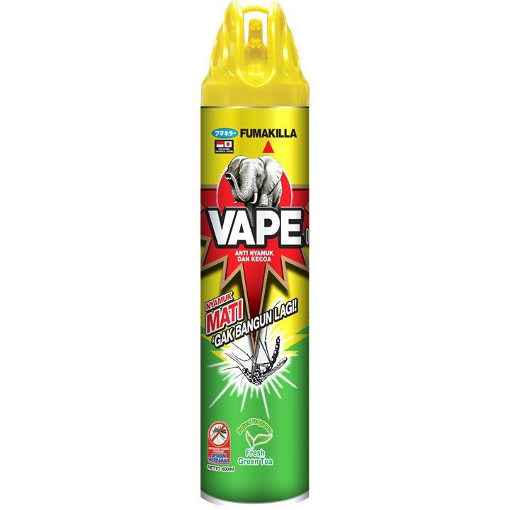 VAP AEROSOL FRESH GREEN TEA 600ML