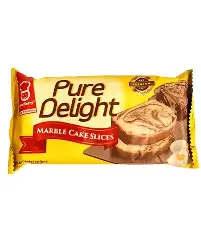 PURE DELIGHT MARBLE CAKE SLICES