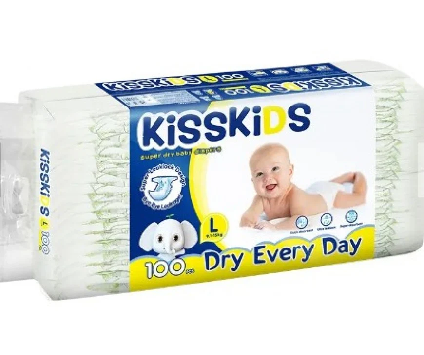 KISSKIDS L 9-14KG 100PCS