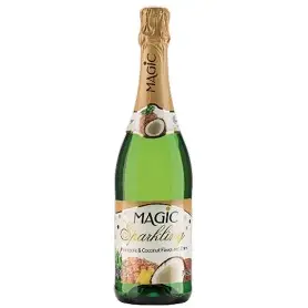 MOUSSEUX SANS ALCOOL MAGIC SPARKLING PINEAPLE COCONUT FLAVOURED DRINK