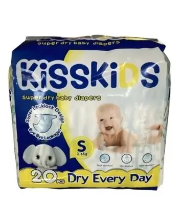 KISSKIDS S 3-7KG 100PCS