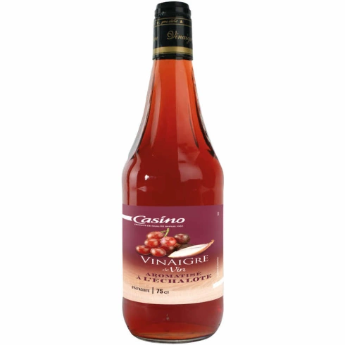 CASINO VINAIGRE DE VIN AROMATISE A L'ECHALOTE 50CL