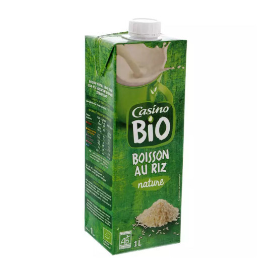 BOISSON AU RIZ NATURE 1L CASINO BIO