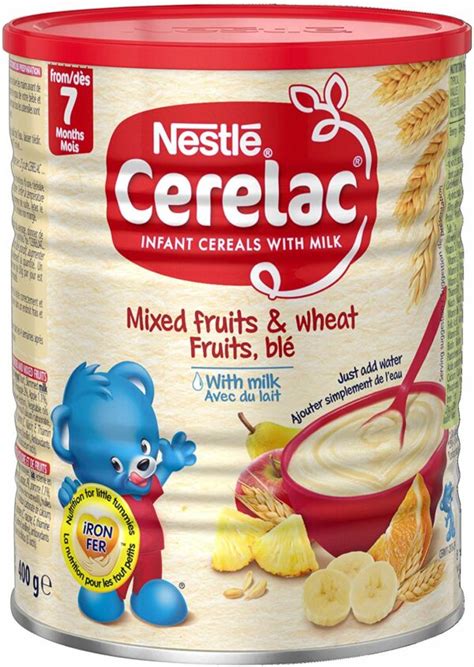 NESTLE CERELAC LAIT AU FRUITS 400G
