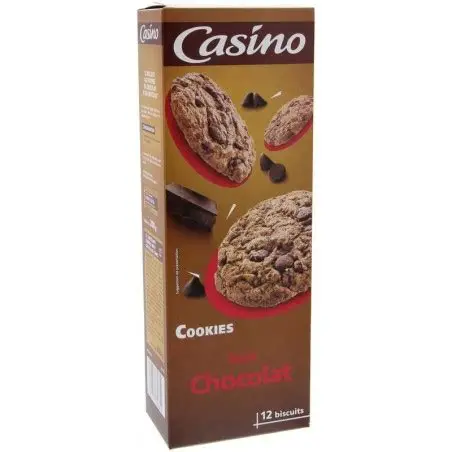 CASINO COOKIES GOUT TOUT CHOCOLAT 200G