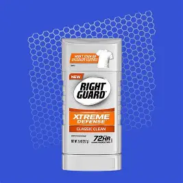 RIGHT GUARD XTREME DEFENSE CLASSIC CLEAN
