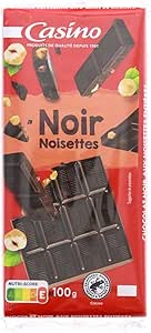 CASINO NOIR NOISETTES 100G