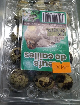 OEUF DE CAILLE PACK DE 12