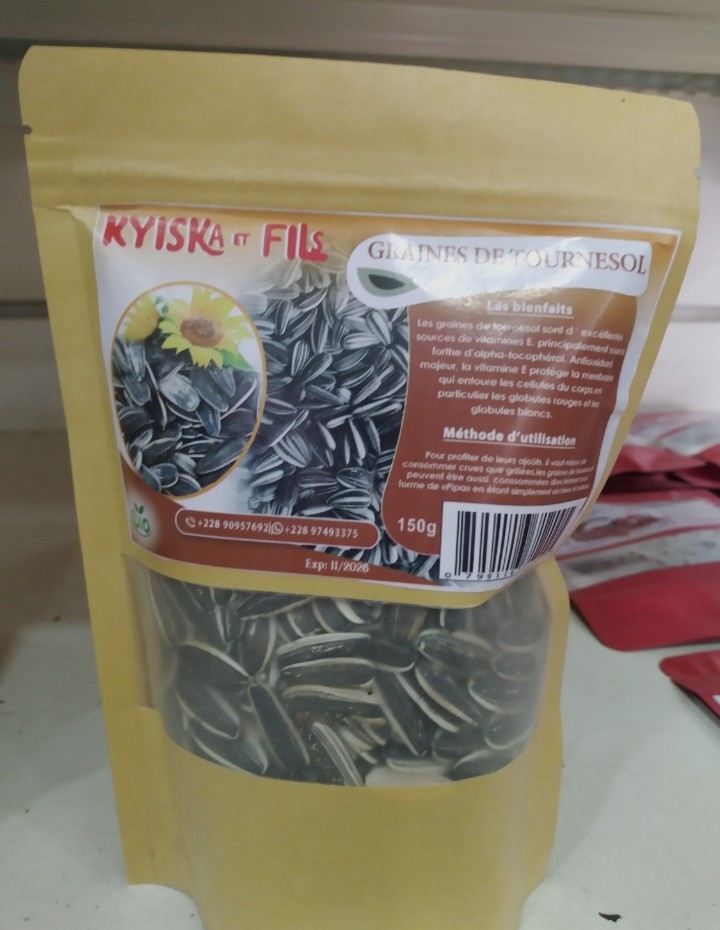 GRAINES DE TOURNESOL 150G - KYISKA & FILS