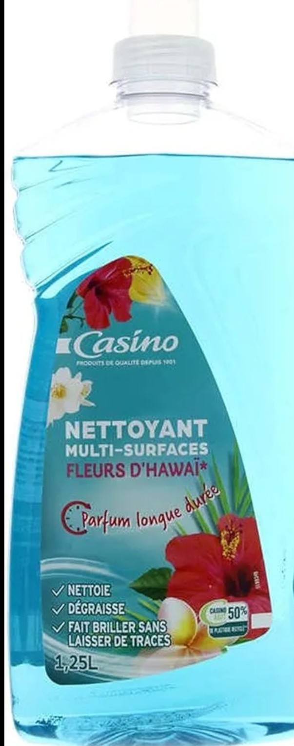 CASINO NETOYANT MULTI SURFACE FLEURS D'HAWAI 1.25L